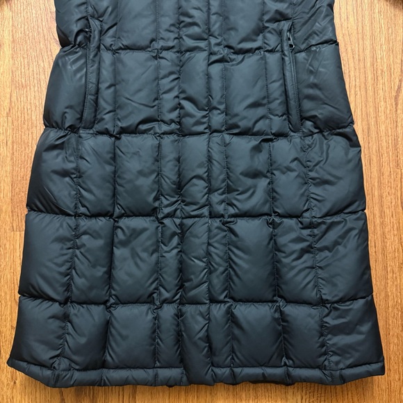 The North Face down quilted parka jacket winter coat in black size XS - Picture 9 of 16